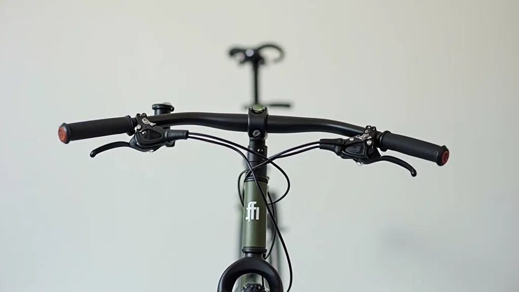 Různé typy řídítek na kole s ergonomickými prvky a výplní