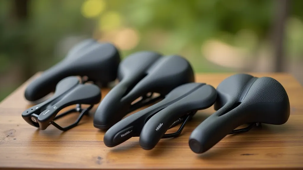 Porovnání různých typů sedadel na kole s ergonomickými vlastnostmi